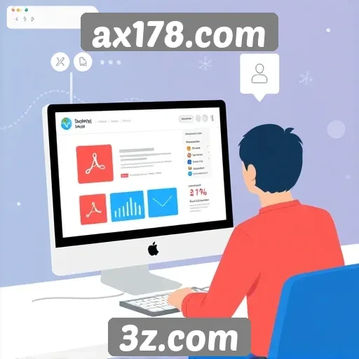 experiência de usuário no site ax178.com