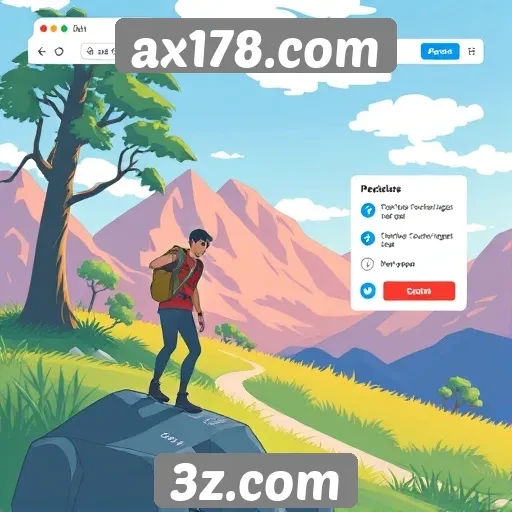 Análise da interface do usuário no ax178.com